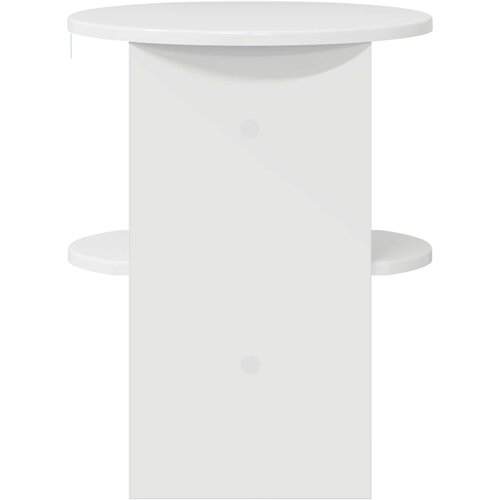  Pomoćni ormarić 2 pcs Visoki Sjaj Bijeli &amp;Oslash;40 x 50 cm Slike