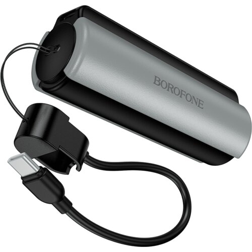 Power Bank 5000mAh Borofone Star sa Type C kabelom i svjetiljkom Slike