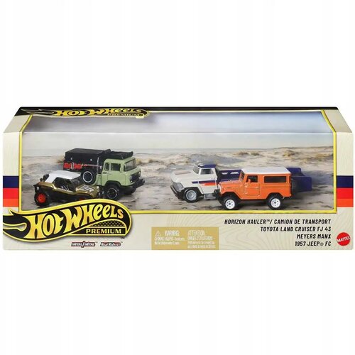 Mattel Hot Wheels: Premium Ekstremna Terenac autići set od 4 komada - Cijene