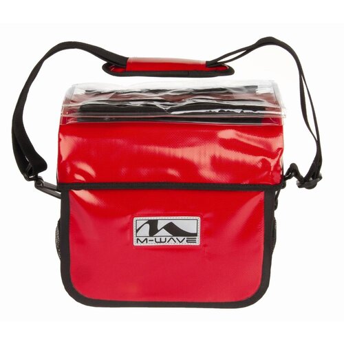  TORBA PREDNJA NA KORMILO VODOOTP.7L CRNO-CRVENA Slike