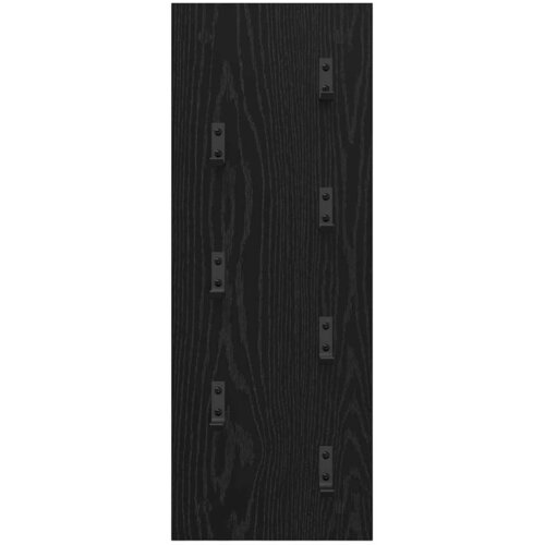  Vje&amp;scaron;alica za kapute na zidu Zidne Crni hrast 30 x 1,5 x 80 cm Slike
