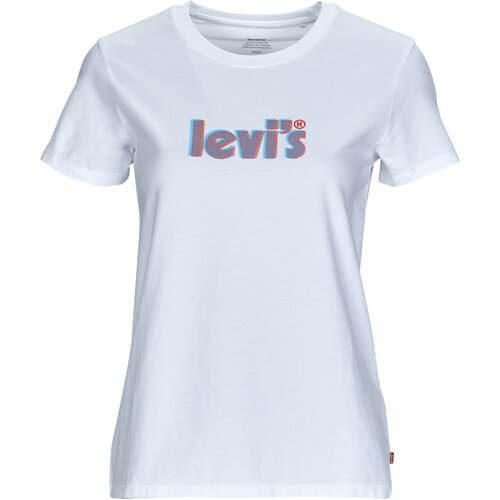 Levi's Majica mornarska / svetlo modra / rdeča / off-bela Cene