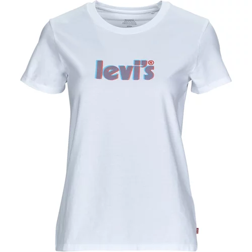 Levi's Majica mornarska / svetlo modra / rdeča / off-bela