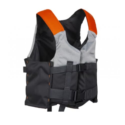 Olimp Sport Prsluk za plutanje i spašavanje 50N+ za kajake,čamce,daske za veslanje sivo narandžasta Cene