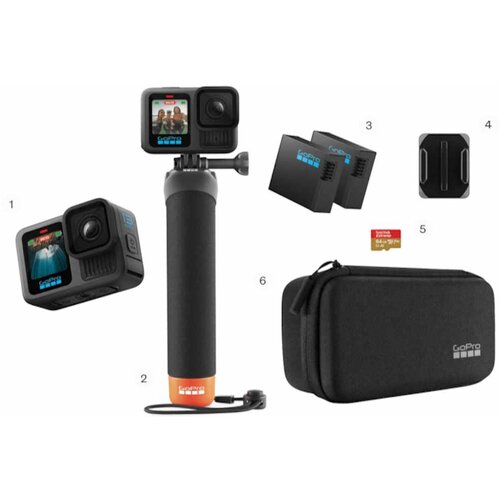 GoPro Hero 13 Black Accessory Bundle Slike