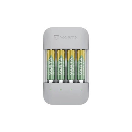 Varta 57683101121 - Punjač za baterije 4xAA/AAA, 2100 mAh, 5 V Cene
