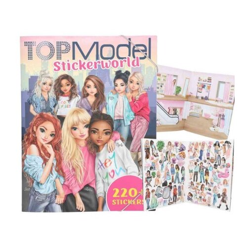 Top Model knjiga sa stikerima ( DP013423 ) Slike