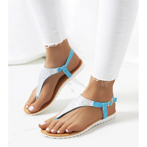 Gemre Blue Women's Sandals Falls Cene