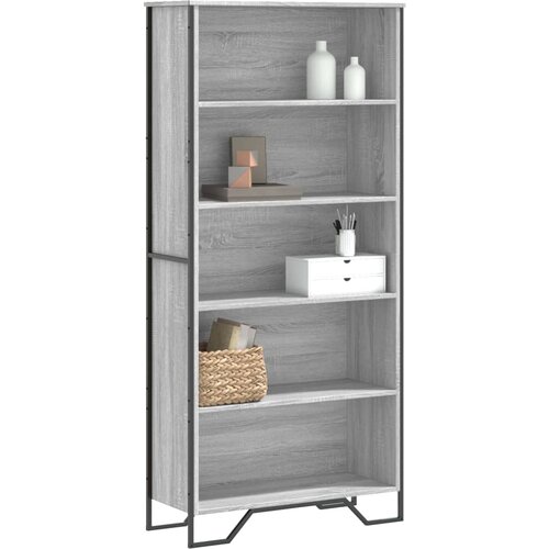  za knjige boja hrasta 80x31x169 cm konstruirano drvo Slike