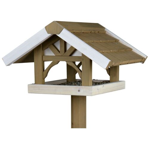  Natura hranilica za ptice sa Stajalicom 45 &times; 28 &times; 44 cm/1.25 m, grey/white Cene