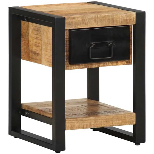 vidaXL Noćni ormarić 35x34x45 cm Puno grubo drvo Mango Cijene