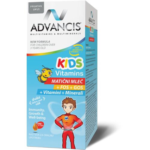Advancis Kids Vitamins - Multivitamin za Decu sa Matičnim Mlečom i Prebioticima Cene