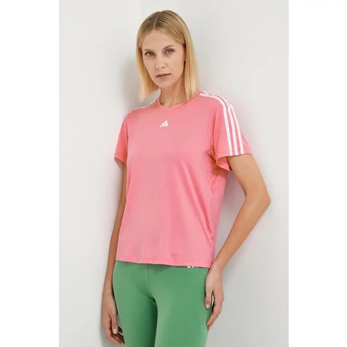 Adidas Kratka majica za vadbo Training Essentials roza barva