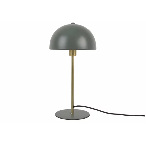 Leitmotiv zelena namizna svetilka z detajli v zlati barvi Bonnet