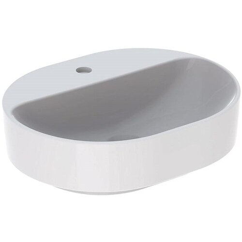 Geberit lavabo nadgradni na ravnu ploču elipsa 500X400 nema preliv slavina na lavabou 500.776.01.2 Slike