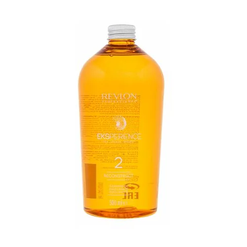Revlon eksperience™ reconstruct 2 cleansing oil uljni šampon za oštećenu i lomljivu kosu 500 ml za žene