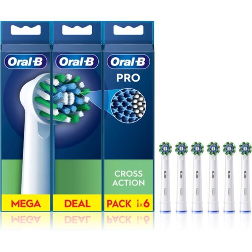Oral-b PRO Cross Action nadomestne glave za zobno &amp;scaron;četko 6 kos Slike