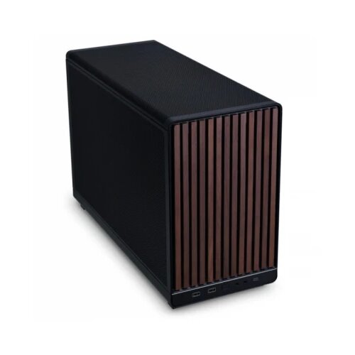 Lian Li Kućište DAN A3 mATX /Crno, A3-mATX Black & WOOD Slike