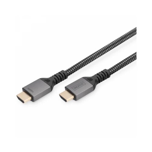 Digitus HDMI priključni kabel HDMI A utikač 2 m crna DB-330200-020-S pozlaćeni kontakti HDMI kabel Cijene