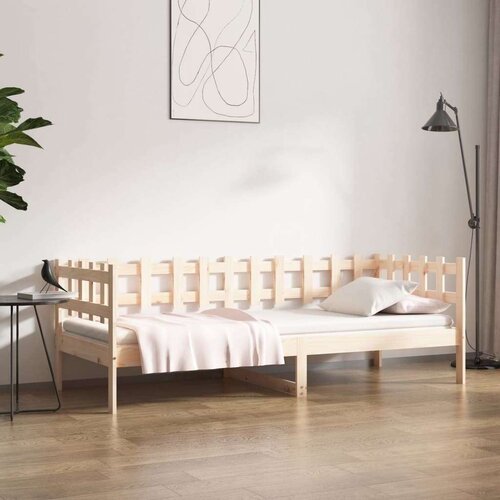  Dnevna postelja 90x200 cm trdna borovina, (20726585) Slike