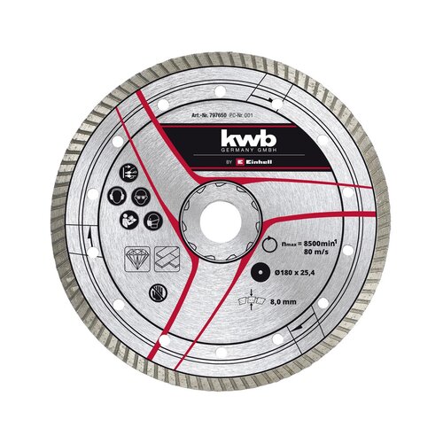 Einhell Dijamantna rezna ploča turbo 180x25.4 mm, za TC-TC 800 Cene