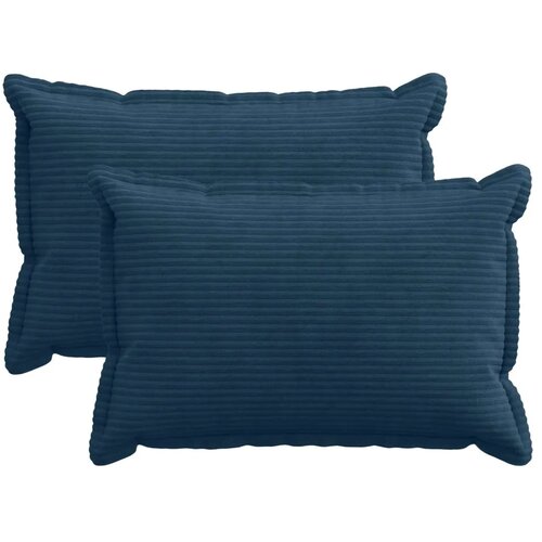  Presvlaka za jastuk 2 kom. HOUTEN Mornarsko plava 50 x 75 cm - Modra 50 x 75 cm 2 Cijene