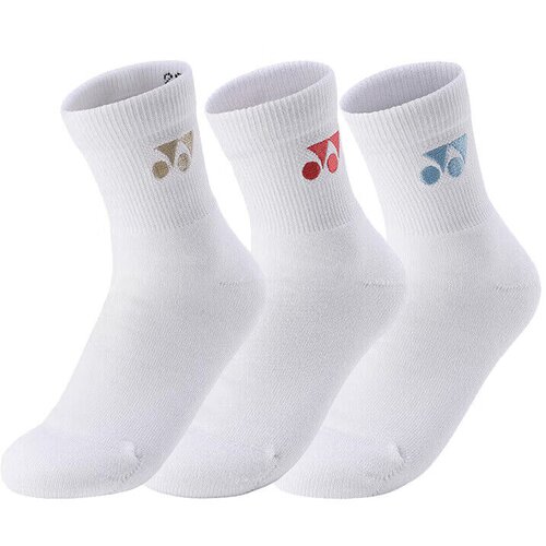 Yonex Sportske čarape, 3 para, Bele Cene