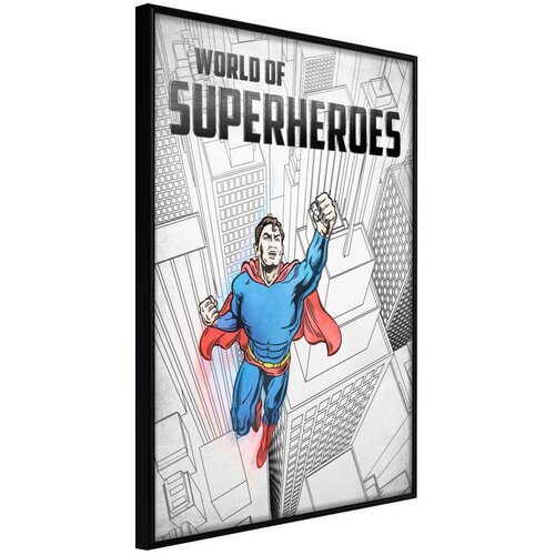  Poster - Superhero 30x45 Slike