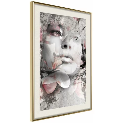  Poster - Lady in the Flowers 30x45