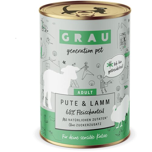 GRAU Schlemmertöpfchen bez žitarica 6 x 400 g - Puretina i janjetina Cijene