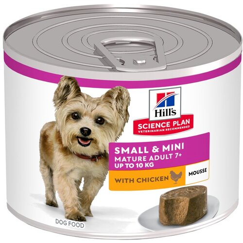 HILL'S SCIENCE Plan Mature Small & Mini Mousse - pi&scaron;čanec (12 x 200 g) Cijene