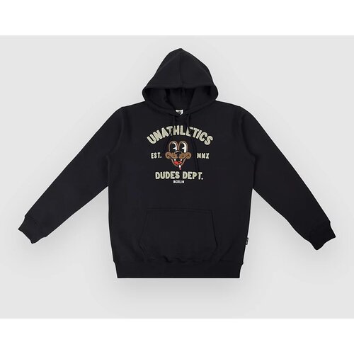 The Dudes Unathletics Dept Classic Pulover s kapuco black Cene