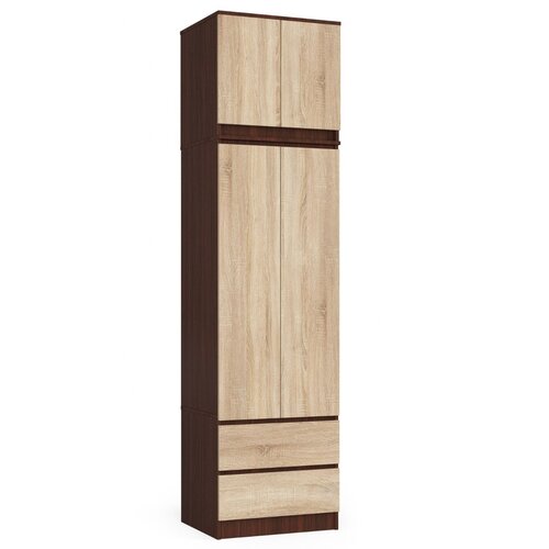 AKORD OMARA S60 2D 2SZ CLP WENGE / SONOMA, (21713892) Cene