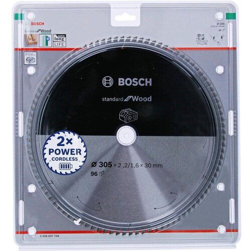 Bosch Standard for Wood list kružne testere za akumulatorske testere 305x2,2x30 T96 Cene