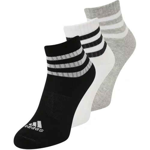 ADIDAS SPORTSWEAR Sportske čarape siva / crna / bijela