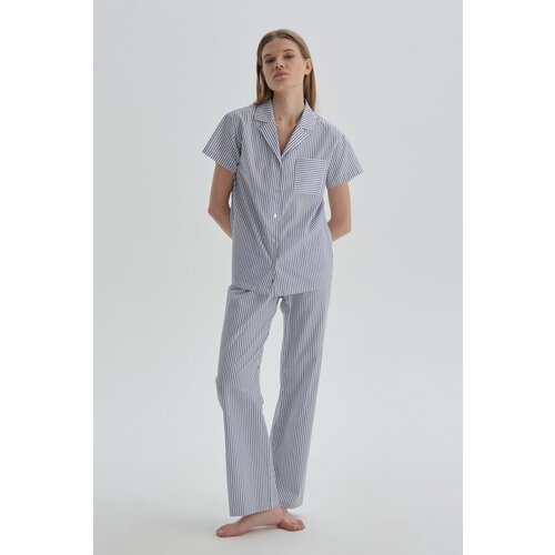 Dagi Pajama Bottoms - Blue - Relaxed Slike