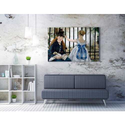 Wallity WY292 (50 x 70) Multicolor Decorative Canvas Painting Cene
