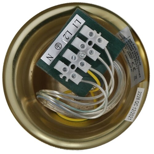 Candellux luster/visilica-maria teresa viseća lampa 5X40W E14 zlato Slike