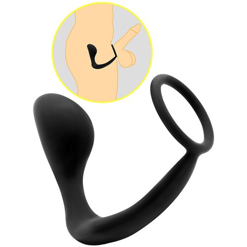 Push stimulator prostate z erekcijskim obročkom Cene
