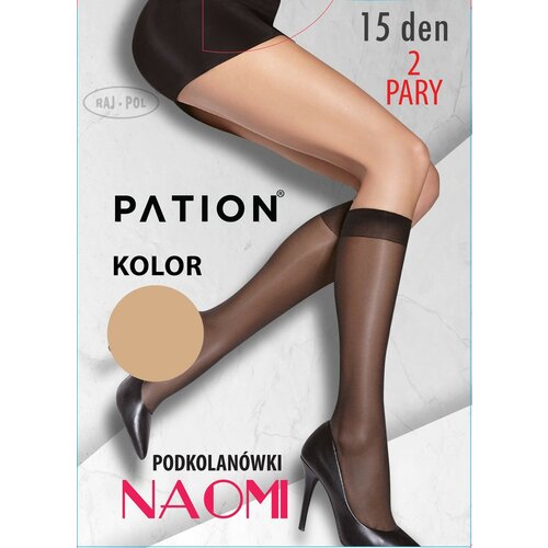 Raj-Pol Woman's Knee Socks Pation Naomi 15 DEN Slike