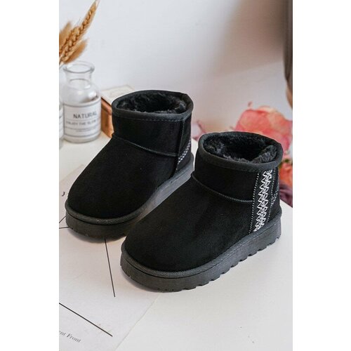 Kesi Children's black insulated snow boots Leonora Slike