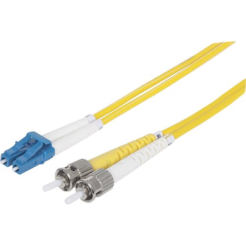 Intellinet 516976 steklena vlakna optična vlakna priključni kabel [1x LC-vtič - 1x ST-vtič] 9/125 &amp;micro; Singlemode OS2 5.00 m, (20437262) Slike