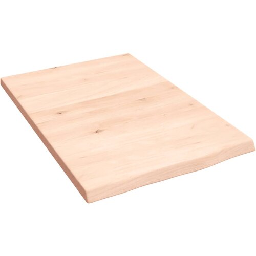 VidaXL Zidna polica 40 x 60 x 2 cm od neobrađene masivne hrastovine Slike