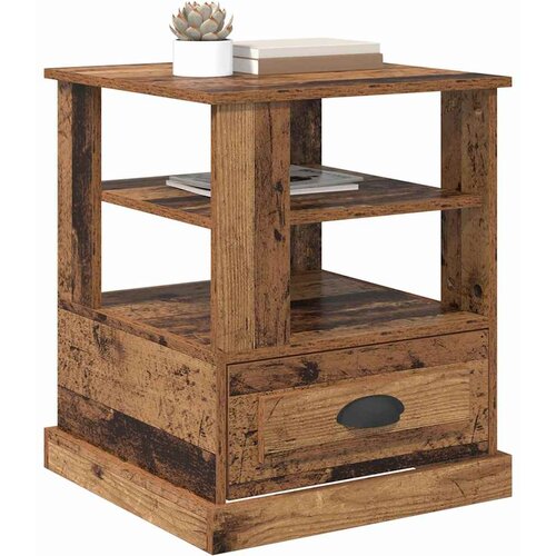  Noćni ormar Staro drvo 50 x 50 x 60 cm Konstruirano drvo Slike