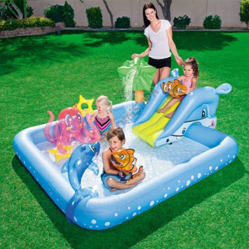 Bestway Bazen za decu Fantastic Aquarium 239x206x86cm 53052 Cene