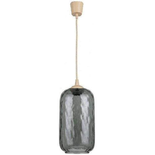 Brilagi LED luster na sajli R GLASS 1xE27/60W/230V &Oslash; 14 cm bež/zadimljeno-siva Cene
