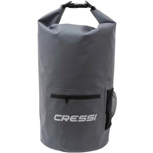 Cressi Dry Bag Zip Grey 20L