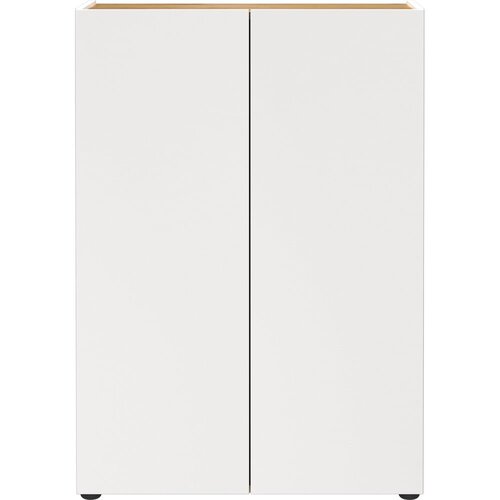 Germania Bela omarica za čevlje v hrastovem dekorju 74x105x33 cm Alviano &amp;ndash; Slike
