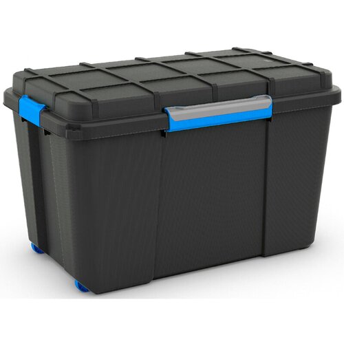 Kis Zaboj za shranjevanje KIS Scuba Box XL (74 x 46 x 45 cm, 107 l, antracit, vodoodporen) Cene