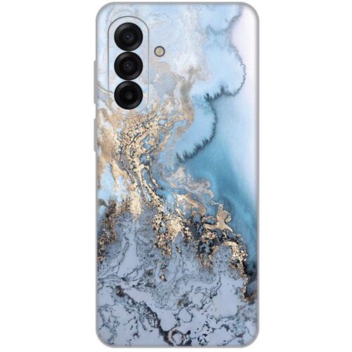  Maska za Samsung A175F Galaxy A17 Blue Gold Marble Silikonska Print Slike